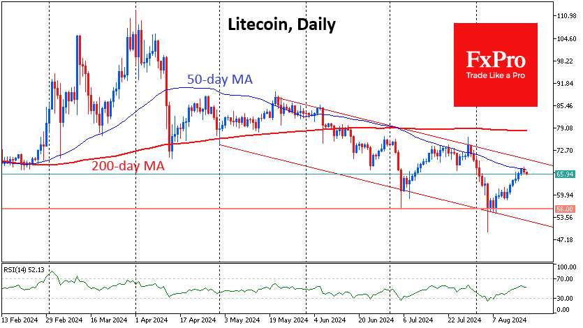 Litecoin daily chart analysis